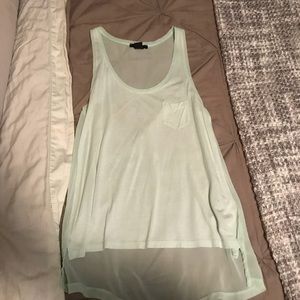 Teal tank